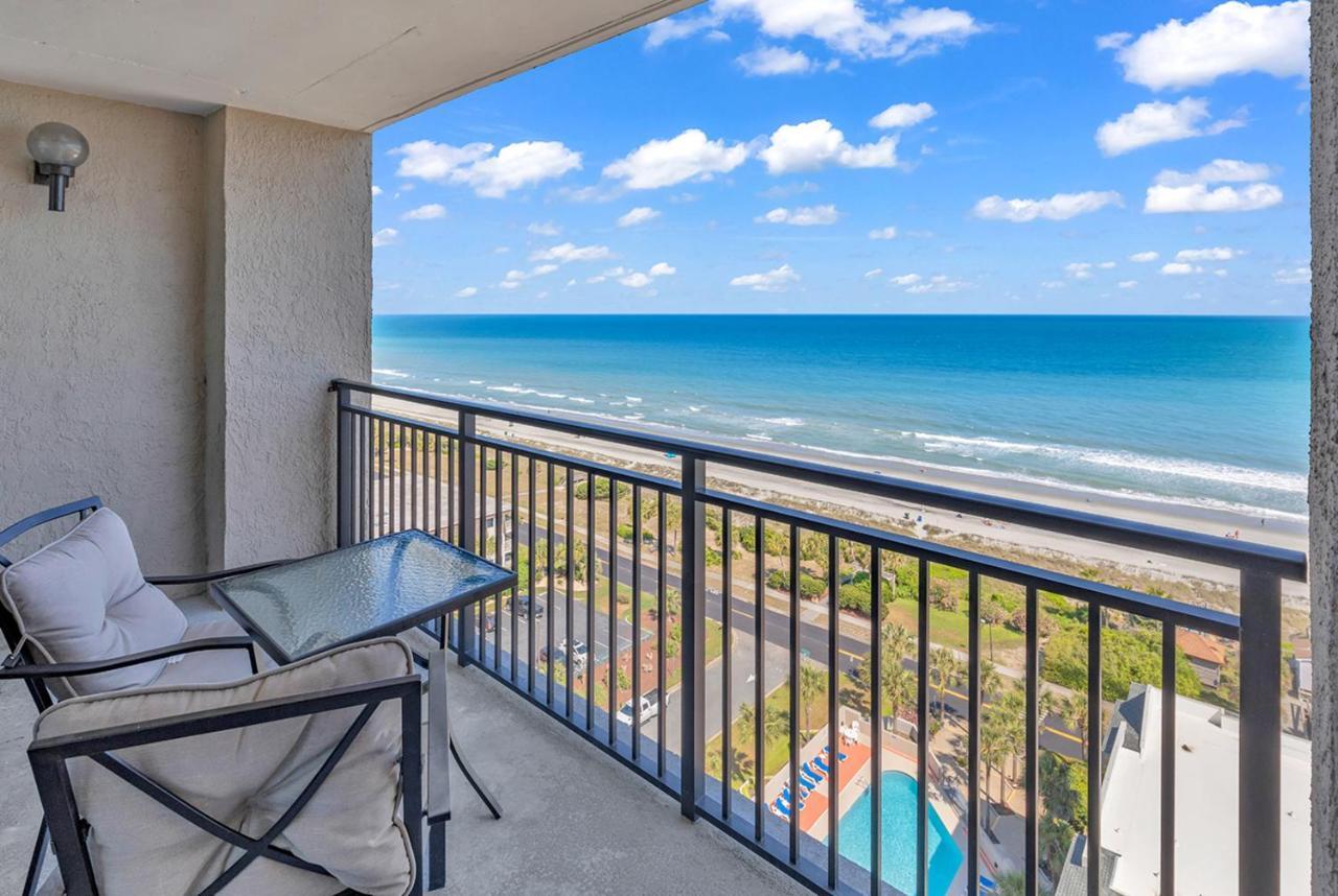 Lively Views From The Balcony At Ocean Forest Plaza Myrtle Beach Esterno foto